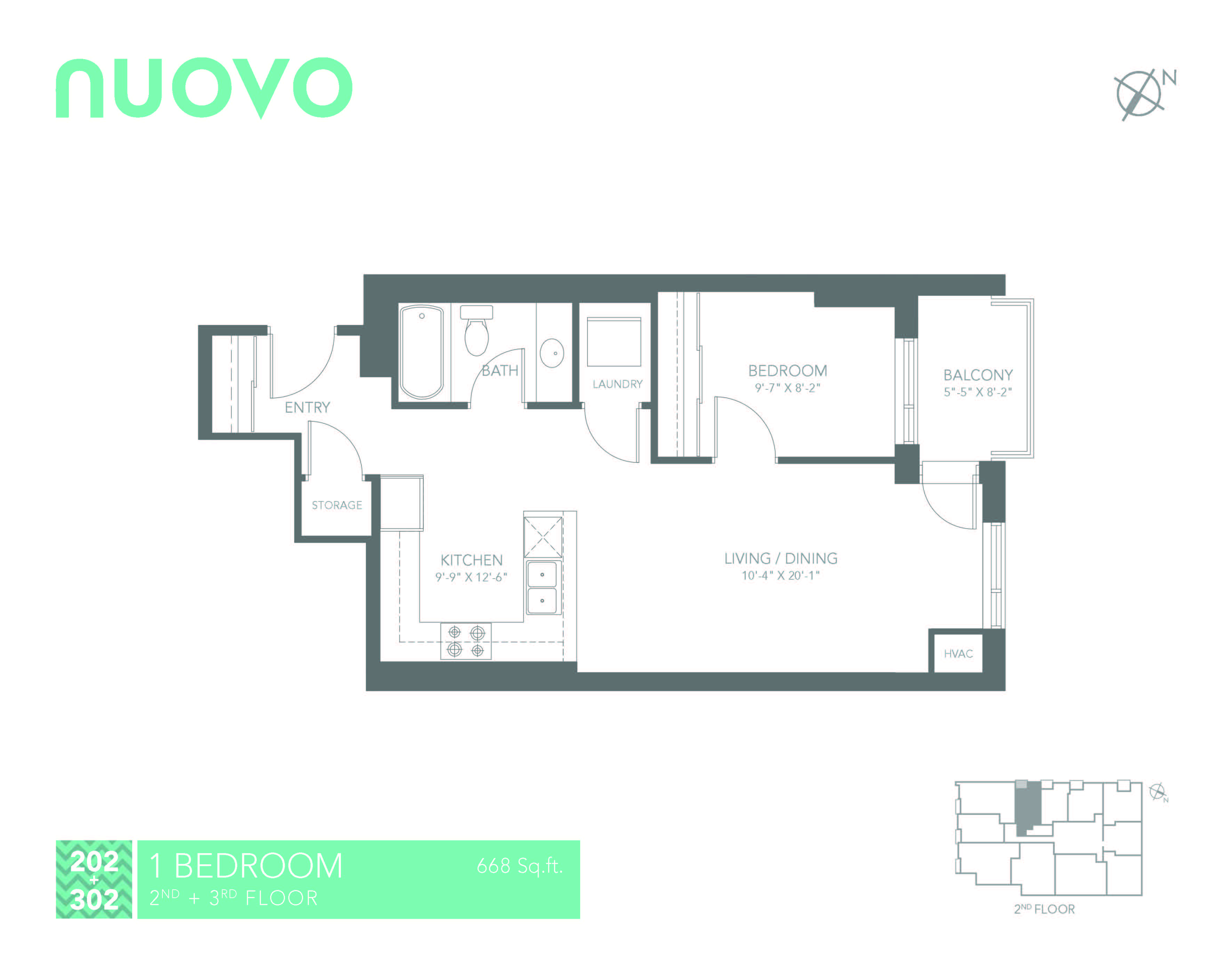 New 1 Bedroom, 1 Bathroom Nuovo Apartments in Ottawa